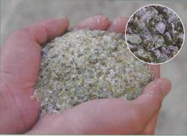 リサイクルガラス造粒砂　サンドウェーブG