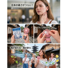 外国人ピタッとアロマハンディファンをハンディファンに貼っているコメント入.jpg