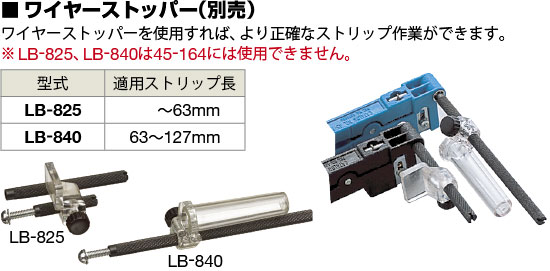 手動「ケーブルストリッパー45-162/163/164/165」 | 東京アイデアル