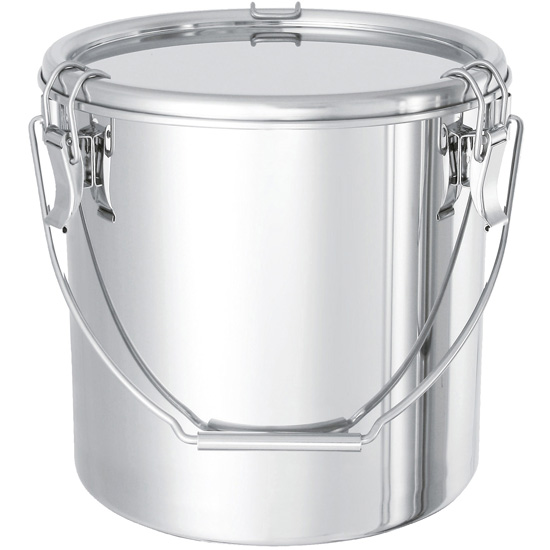 重ねて収納できるテーパー型ステンレス容器 【TP】 | MONOVATE