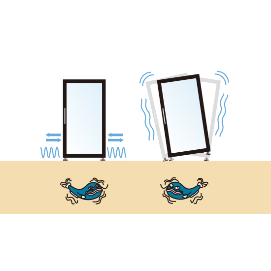 SUGATSUNE スガツネ工業 免震台脚スウェイフット MDSF型 200-014-807 MDSF58-10-40 | LAMP 脚部品 耐震 サーバーラック 家具 免震台脚スウェイフット MDSF型 スガツネ工業