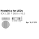 ICK LED R 50.8&times;16.5 LEDヒートシンク｜Fischer Elektronik &phi;50.8mm中型放熱ヒートシンク図.jpg