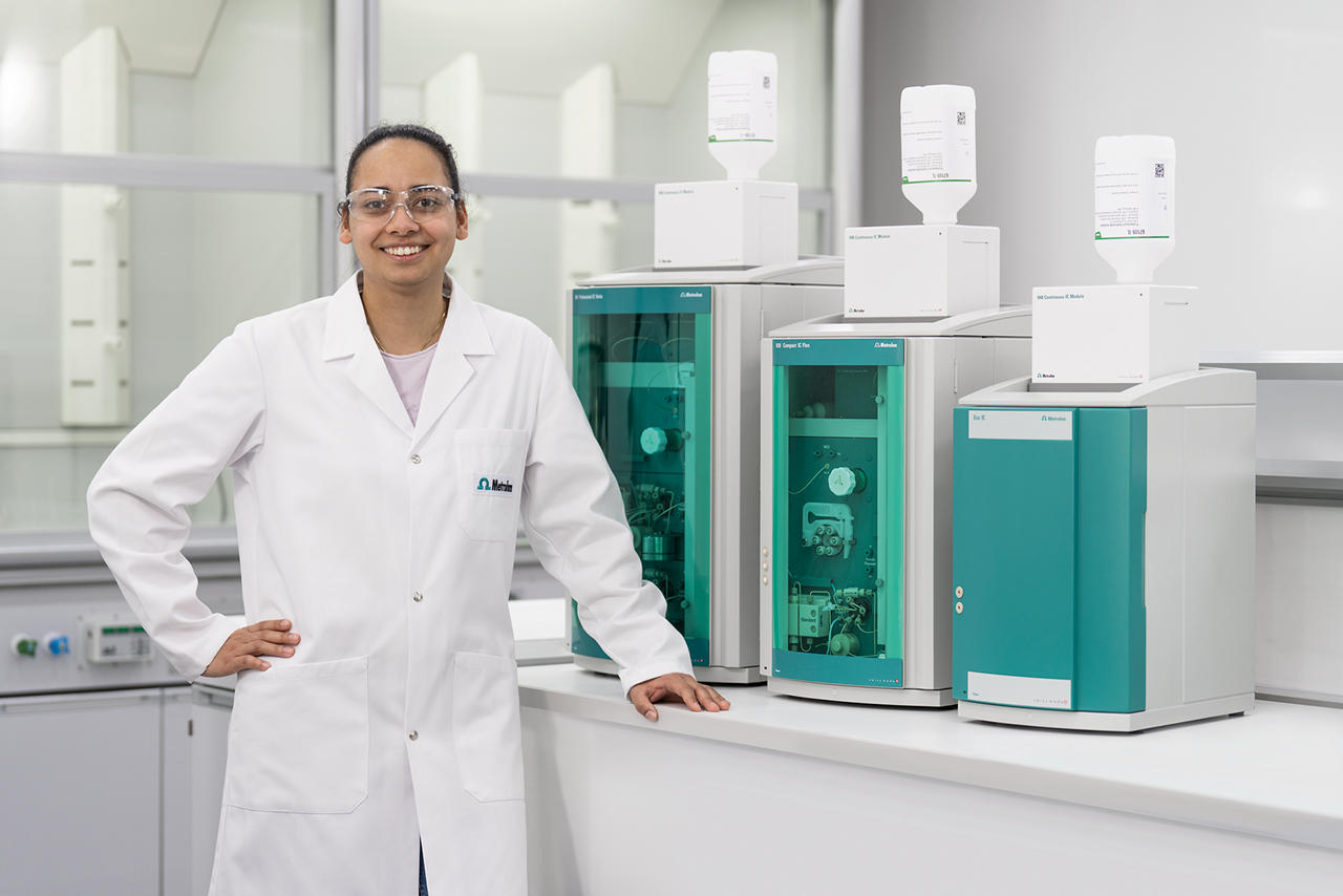 イオンクロマトグラフィー資料】水酸化アンモニウムの不純物測定