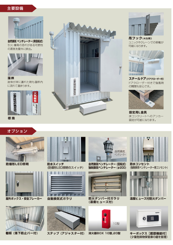 危険物保管庫 - メーカー・企業6社の業務用製品ランキング | イプロス
