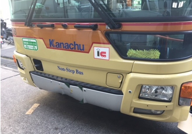 路線バス観光バス用バックセンサー日本メーカー製後付け可能安全装置