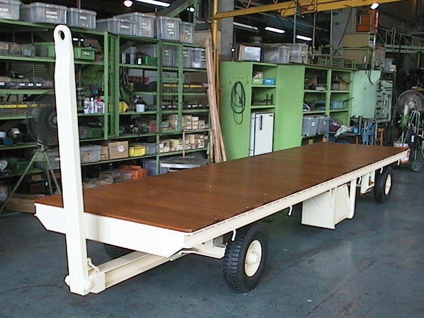 「送料別途見積」佐野車輌　４輪ナックル式トレーラー　最大積載荷重　３０００ｋｇ L40F-N4-030N≪お取寄商品≫ 法人限定佐野車輛製作所 ２輪ナックル式トレーラー 最大積載荷重