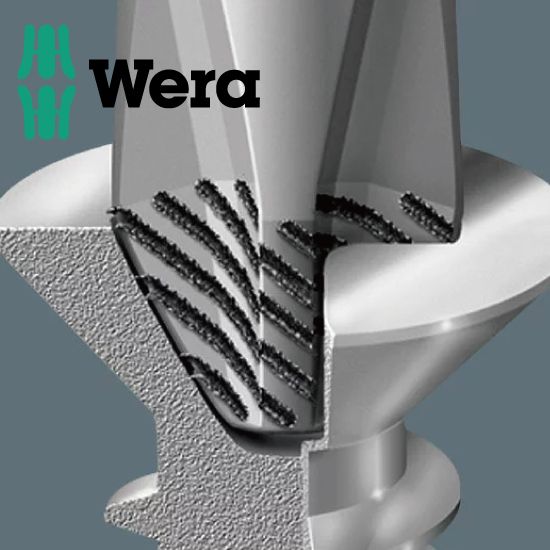 新品3，000円 Wera レーザーチップドライバー プラス＆マイナス（送料込み） ヴェラ レーザーチップドライバー6PCセット WR334&frasl;350&frasl;6 | 公式