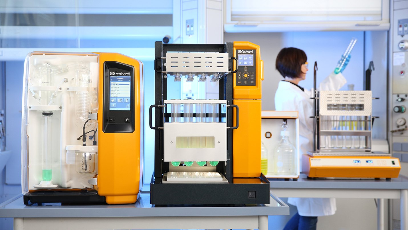 けるダールページ ケルダール窒素/タンパク質分解装置 ケルダーム | ゲルハルト