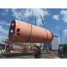 ?50トン混和材サイロ据付工事 画像3.jpg
