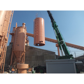 ?50トン混和材サイロ据付工事 画像4.jpg