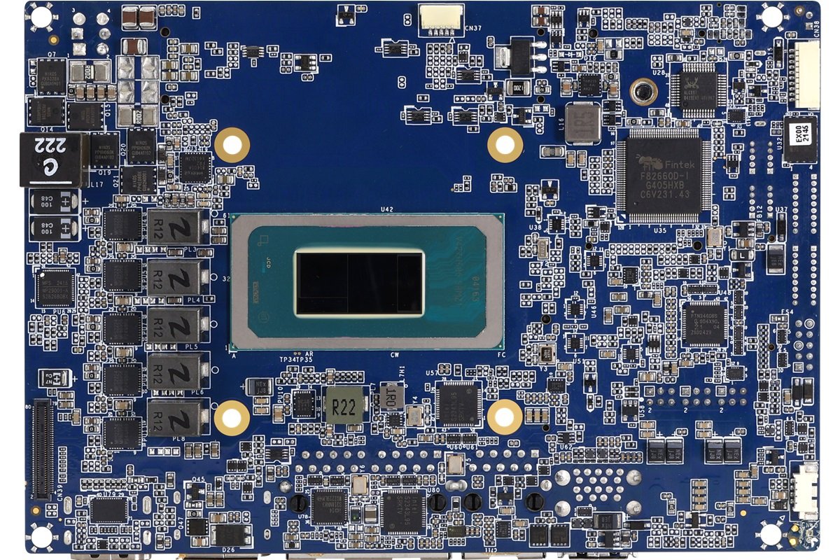 AAEON　3.5インチ規格組込み用ファンレスCPUボード　Intel Braswell N3160搭載　COM×6＋タッチコントローラ付モデル　GENE-BSW5-0002 3.5\u201d SubCompact Board with Intel® Core™ i7⁄i5⁄i3⁄Celeron