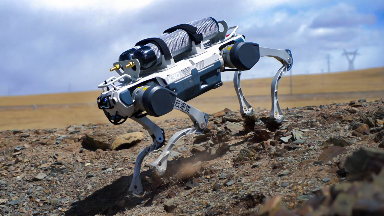 車輪付き四足歩行ロボット『Lynx』※悪路でも余裕！動画公開中 | SUPCON