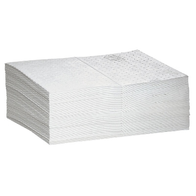 (運賃見積り)(直送品)pig ピグ油専用エコノミーマット ミシン目入り (1袋(箱)=1巻入) MAT401A MAT4545PSK 清掃用品 油・水吸収材 ピグ® 油専用エコノミーマット（白