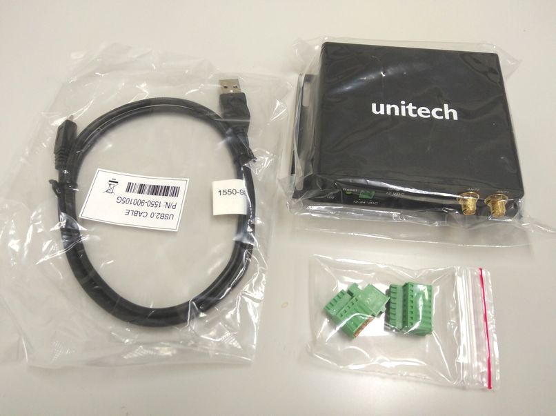 ユニテック・ジャパン 固定型UHF RFIDリーダー 4アンテナポート RS804-44JBS4G (65-0258-86) ユニテック・ジャパン 固定型UHF RFIDリーダー 4アンテナポート RS804