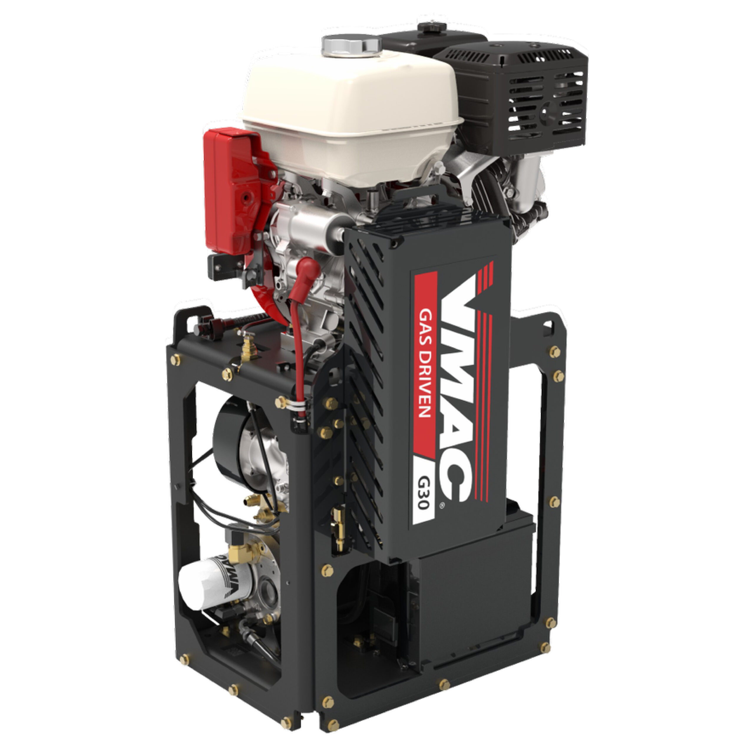 ガソリン駆動式エアコンプレッサー『G30＋GENERATOR』 | 日創工業