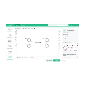 Input for analysis of the nitroaryl reduction using the ChemAIRS Impurity Prediction tool.png
