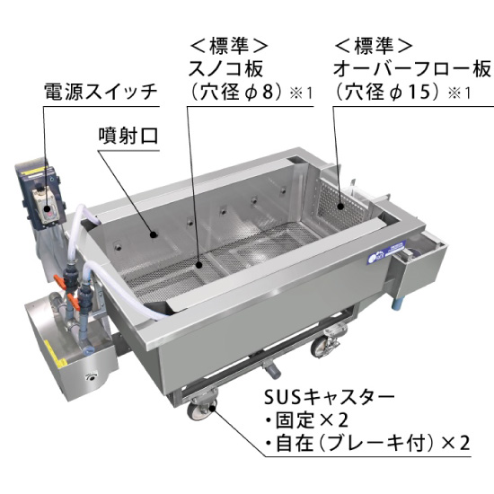 アクアウォッシュ・ライト TWS-LS500S：タイガーカワシマ 高津伝動精機